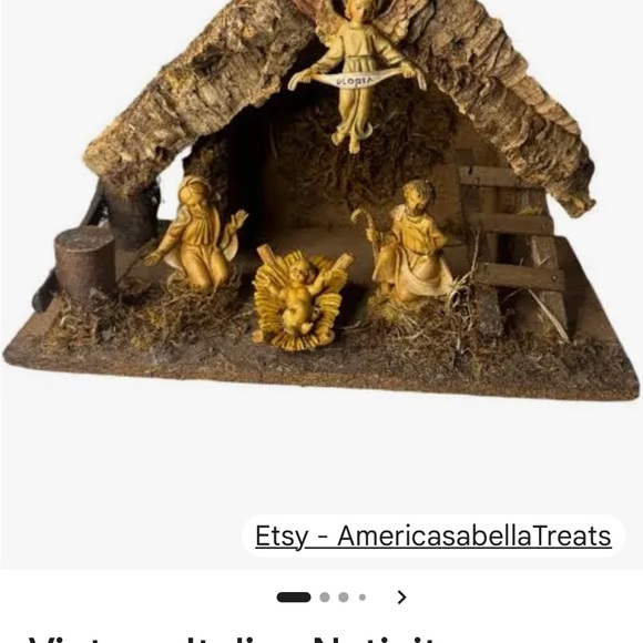 Vintage Rustic Nativity Scene ORDERS ANY DAY THIS WEEK , SHIPPED SAME DAY! - Picture 9 of 13